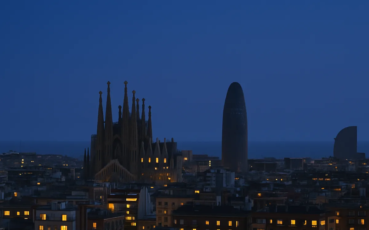 City view of Barcelona