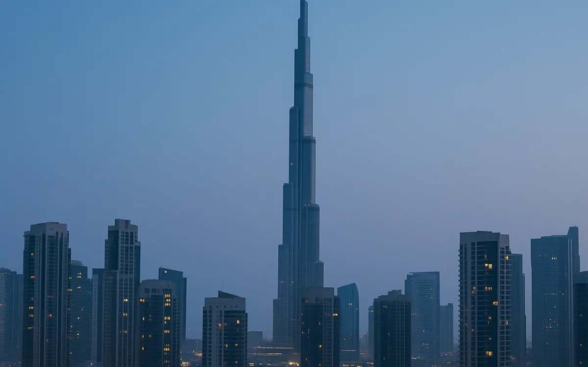 City view of Dubai