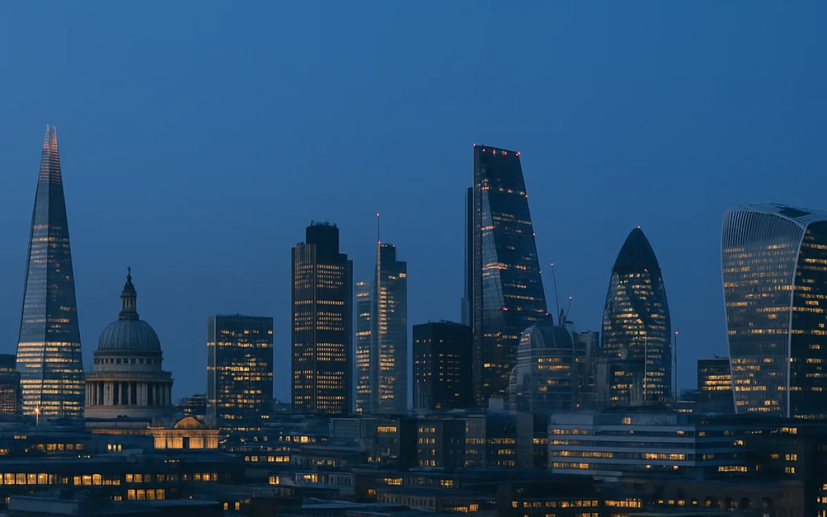 City view of London