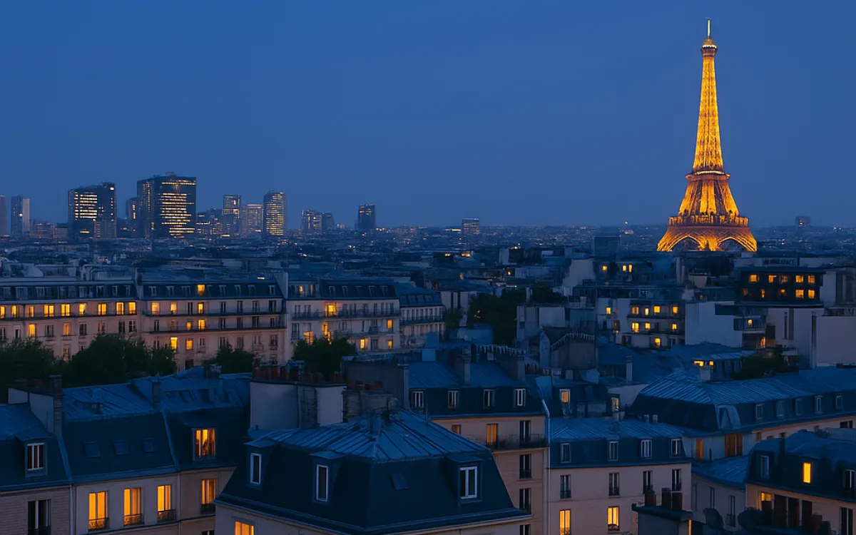 City view of Paris