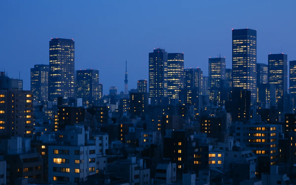 City view of Tokyo